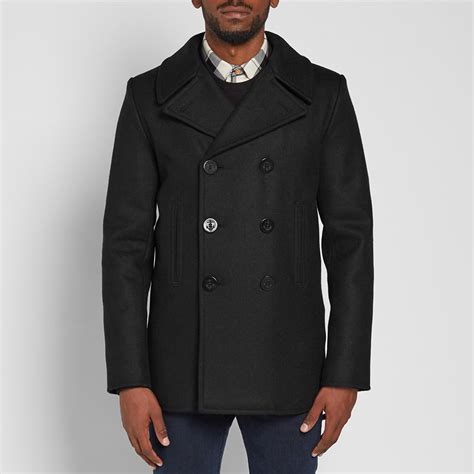 saint laurent peacoat